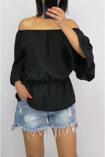 TOP ELASTIQUE 0641 NOIR