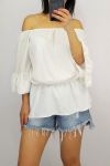 TOP ELASTIC 0641 WHITE