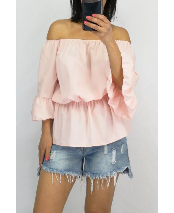 TOP ELASTIQUE 0641 ROSE