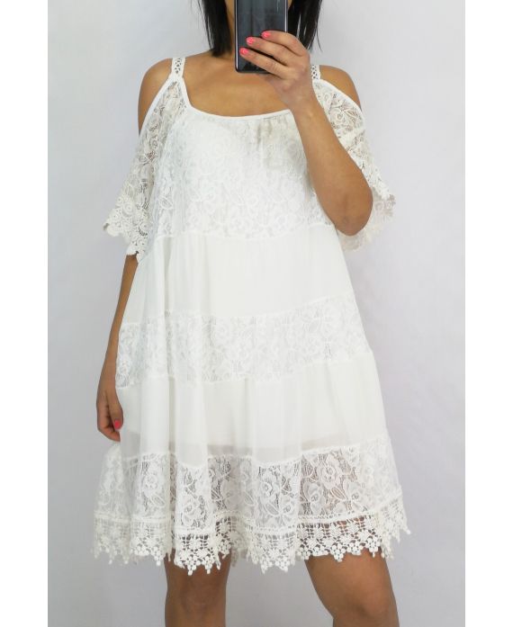 TUNIC LACE BOHEMIENNE 0642 WHITE