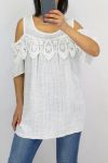 TOP IN PIZZO 0645 BIANCO