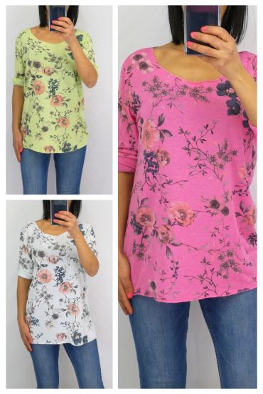 LOT 3 X T-SHIRTS GEDRUCKT BLUME 0652