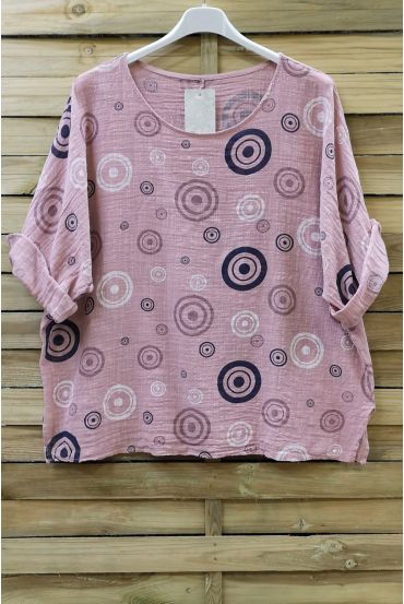 TUNIC PRINTED 0658 PINK