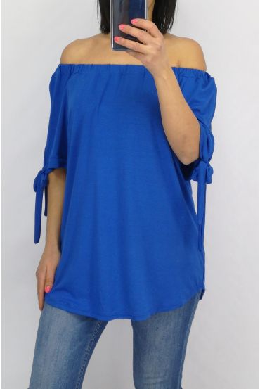 TOP SHOULDERS DENUDEES HAS BUILD 0654 ROYAL BLUE