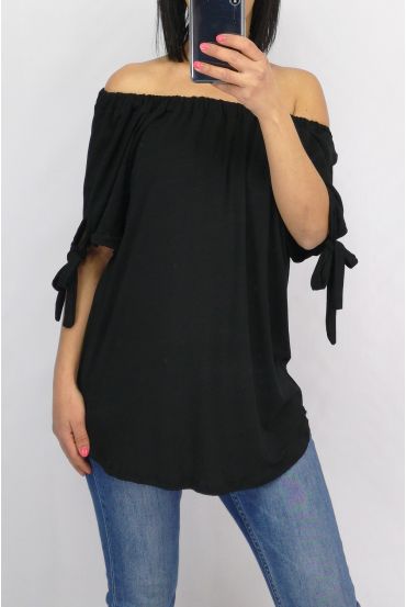 TOP SHOULDERS DENUDEES HAS BUILD 0654 BLACK