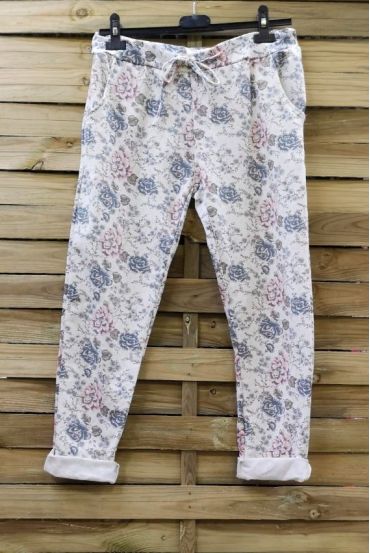 BROEK JOGG 0665 KLEINE BLOEMEN