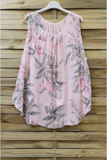 TOP WIDE PRINTS 0676 PINK