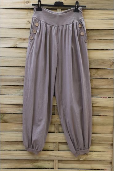 BROEK KNOPPEN 0689 TAUPE