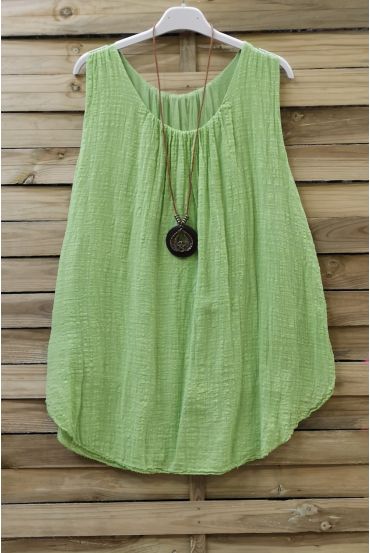 TOP AMPLE 0666 VERT ANIS