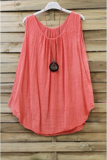 TOP AMPLIO 0666 CORAL