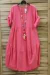 WIDE ROBE 0694 CORAL