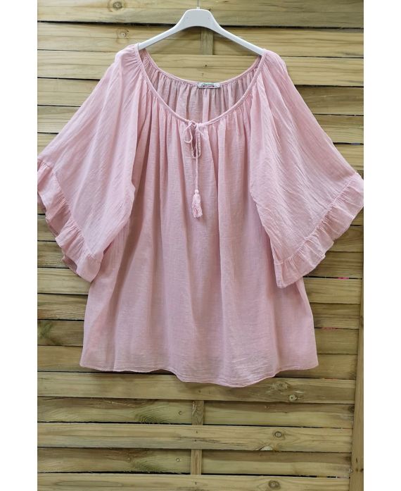 TUNIC OVERSIZE BOHEME 0705 PINK