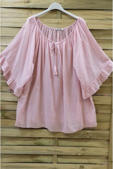 TUNIC OVERSIZE BOHEME 0705 PINK