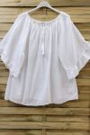 TUNIC OVERSIZE BOHEME 0705 WHITE