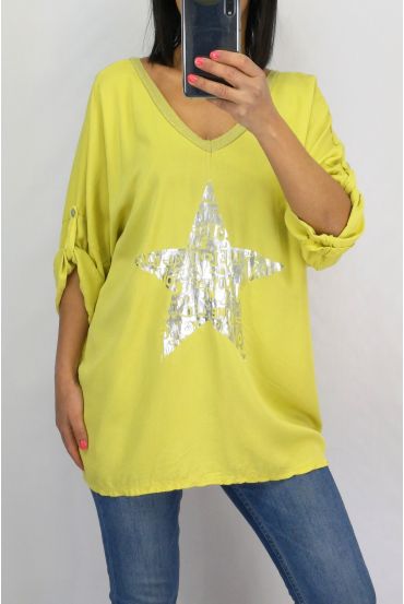 TOP ETOILE A NOUER 0661 JAUNE