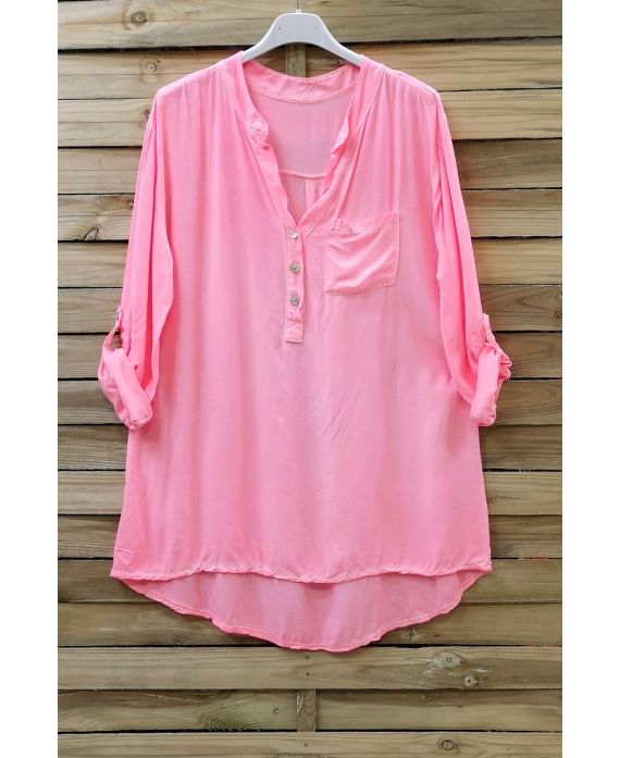 BLOUSE EFFECT DELAVE 0662 ORANJE FLUO