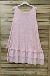 KLEID TUNIKA SPITZE 0707 ROSA