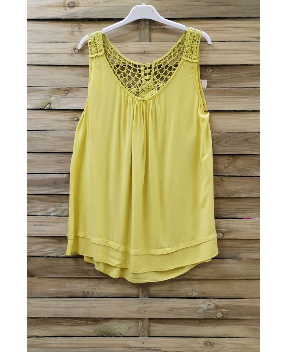 TOP BACK LACE 0712 YELLOW