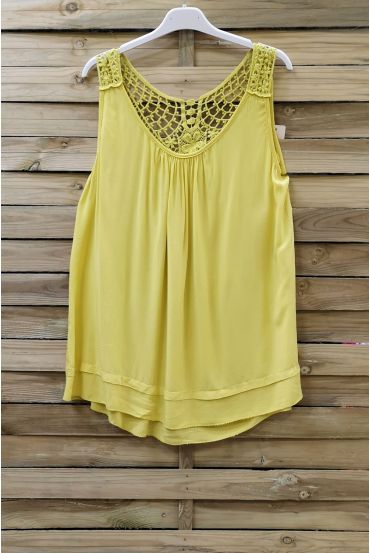 TOP BACK LACE 0712 YELLOW