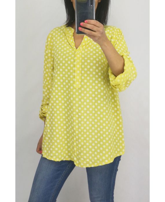 BLOUSE A PEA-0704 YELLOW