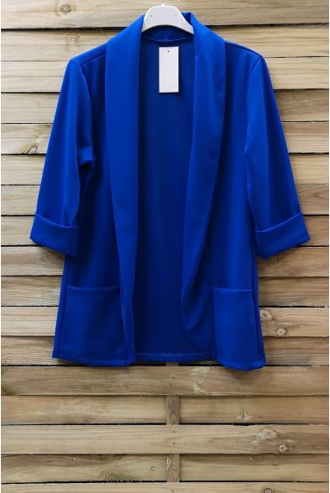 BLAZER 2 POCKETS 0729 ROYAL BLUE