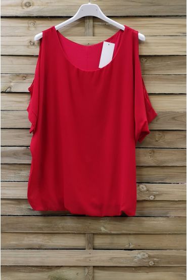 TOP EPAULES OUVERTES 0733 ROUGE