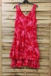 DRESS PRINTED 0737 RED