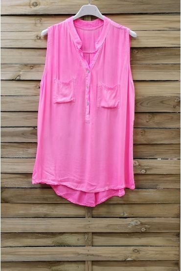 BLUSA 0750 ROSA NEÓN