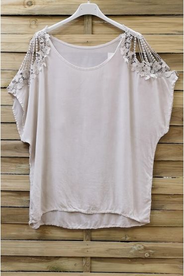 TOP SHOULDERS LACE 0756 BEIGE