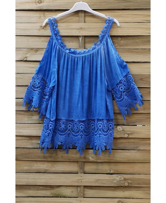 TOP LACE 0644 ROYAL BLUE