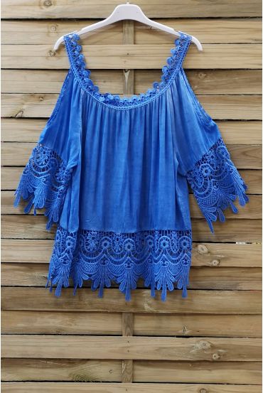 TOP LACE 0644 ROYAL BLUE