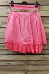 SKIRT IN COTTON 0779 CORAL