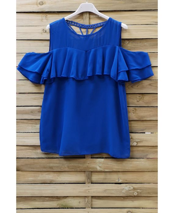 TOP TERUG FANTASIE 0767 ROYAL BLUE