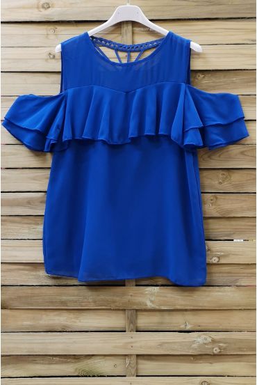 TOP TERUG FANTASIE 0767 ROYAL BLUE