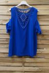 TOP TERUG FANTASIE 0767 ROYAL BLUE