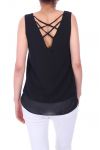 TOP ZIPS BACK CROSSES 0794 BLACK