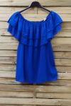 TOP HALS ELASTIQUEE 0797 ROYAL BLUE