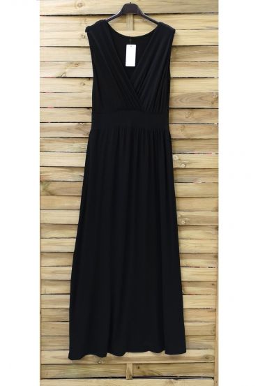 ROBE LONGUE 0807 NOIR