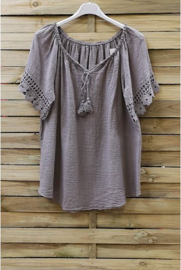 TOP IN PIZZO 0800 TAUPE