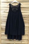 DRESS BACK EMBROIDERY 0762 BLACK