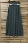 LONG SKIRT 2 POCKETS MILITARY GREEN