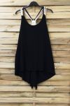 TOP HAS SHOULDER STRAPS 0803 BLACK