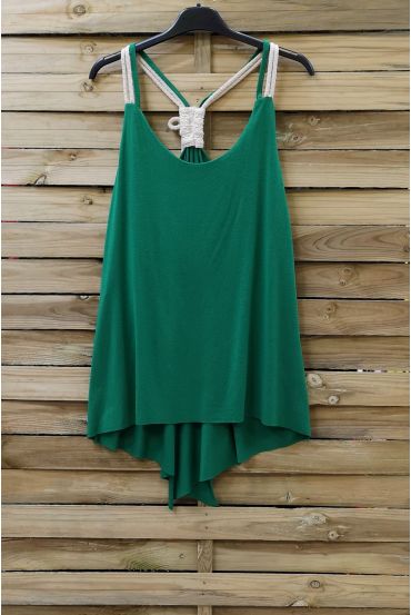 TOP HAS SHOULDER STRAPS 0803 GREEN