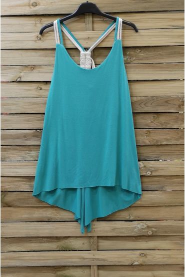 TOP HAS SHOULDER STRAPS 0803 PASTEL GREEN