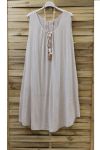 GRANDE TAILLE ROBE 0764 BEIGE