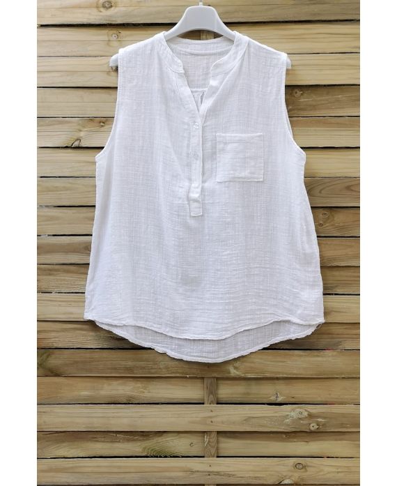 TOP LINEN 0813 WHITE