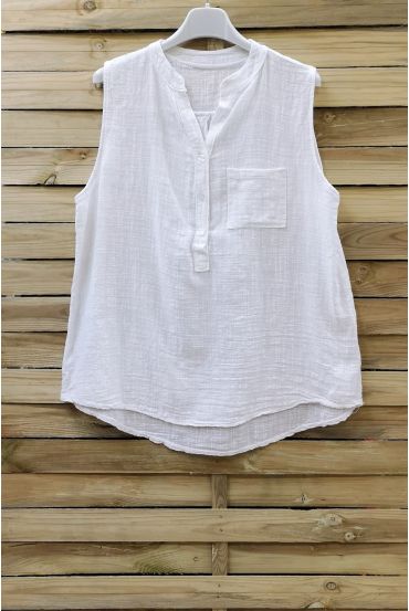 TOP LINEN 0813 WHITE