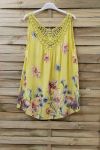 TOP PRINTS LACE 0822 YELLOW