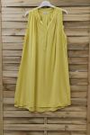 ROBE 0818 JAUNE