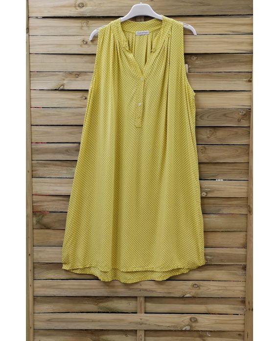 ROBE 0818 JAUNE